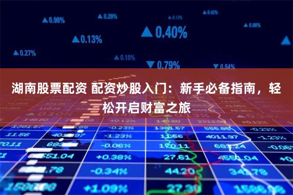 湖南股票配资 配资炒股入门：新手必备指南，轻松开启财富之旅